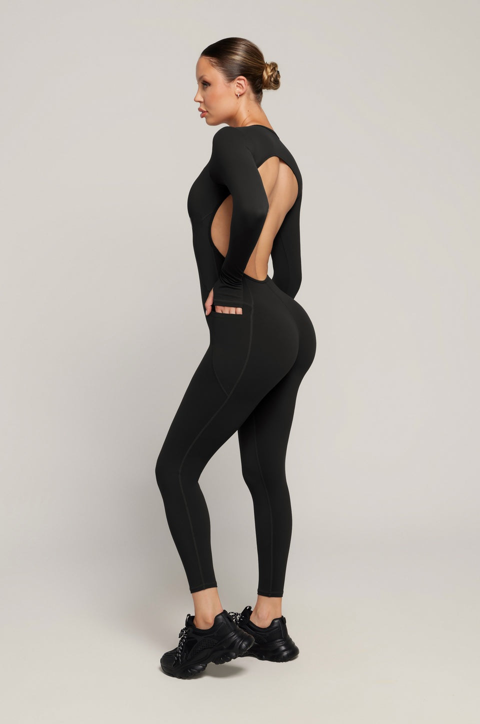 Long Sleeve Jumpsuit